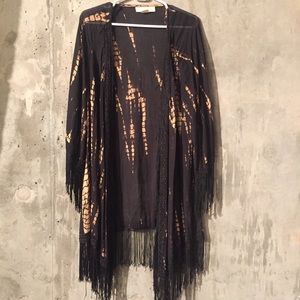 Staring at Stars - Tie Die Kimono